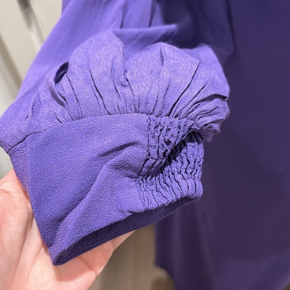 FARM Rio Purple Long Dress Size M - Picture 11 of 12